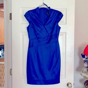 Royal blue dress